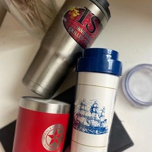 lot of 3 tumblers like new
